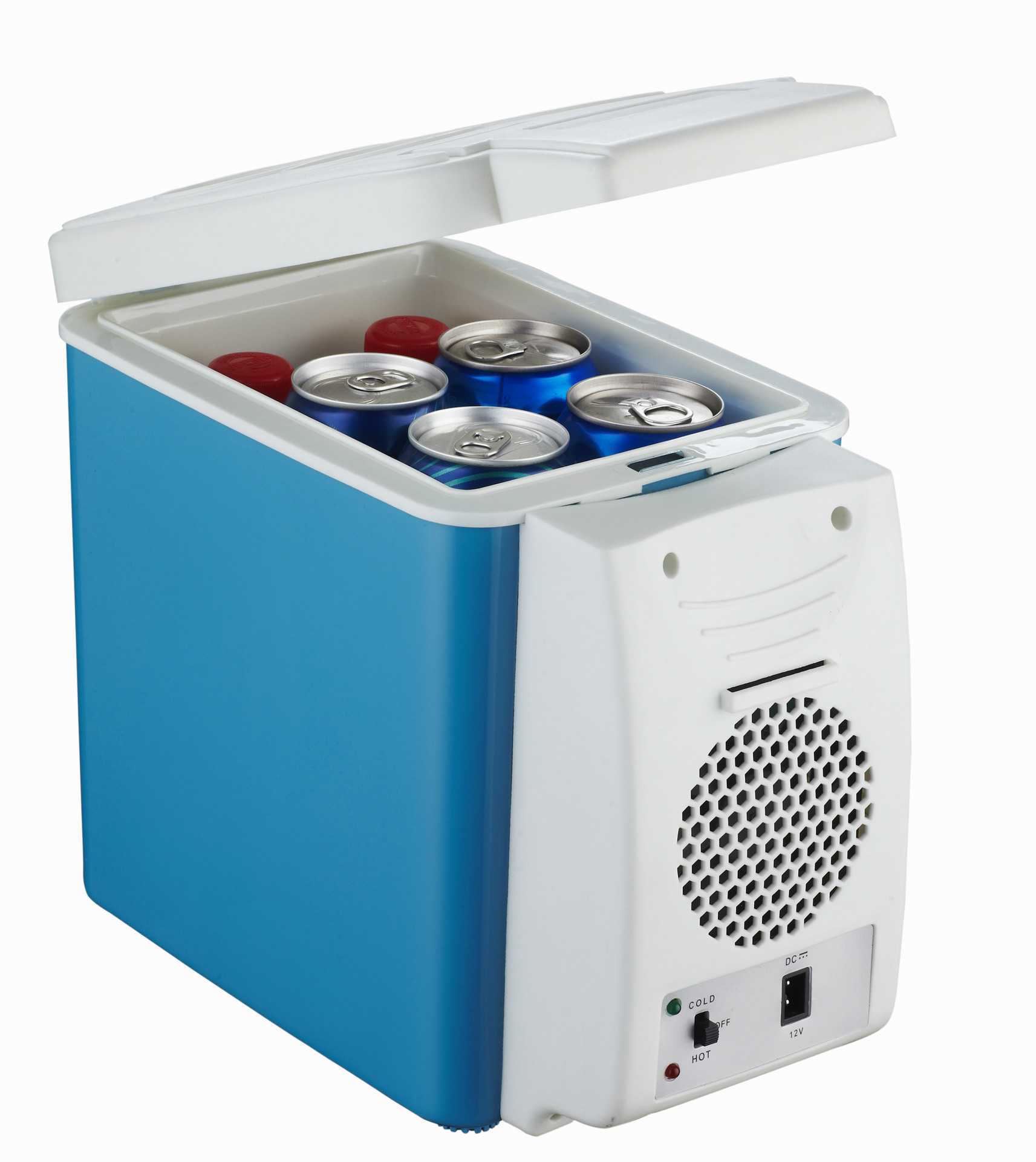 6L Portable Car Mini Fridge - Hot & Cold Travel Cooler