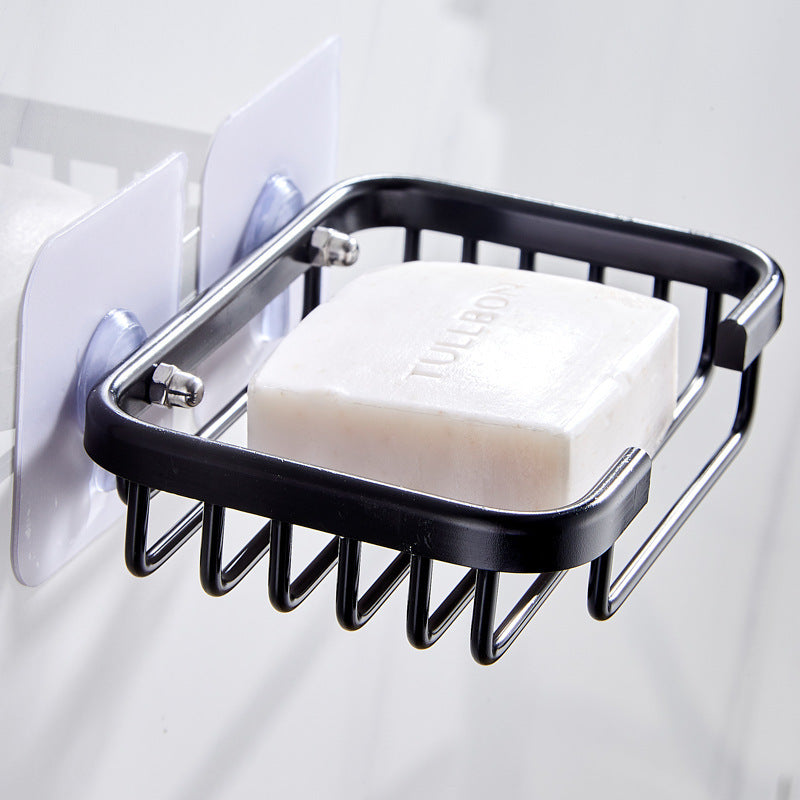 Premium Aluminum Wall-Mounted Soap Holder - Multiple Finishes