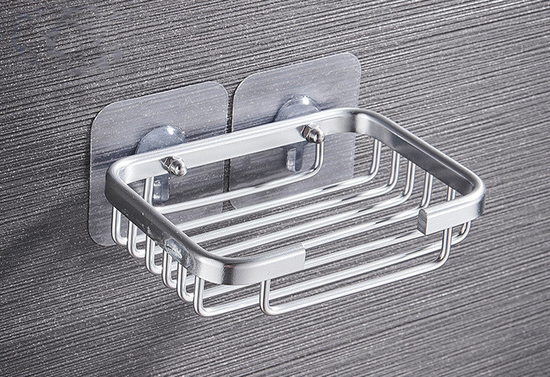 Premium Aluminum Wall-Mounted Soap Holder - Multiple Finishes