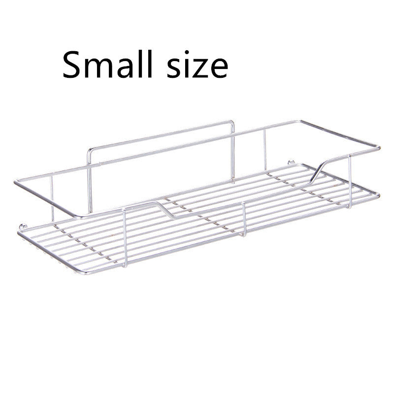 Adhesive Wall Storage Rack - No Drilling Required