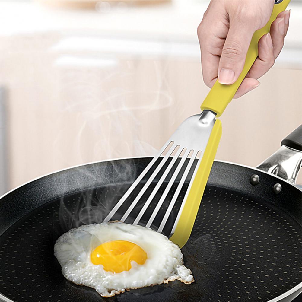 Professional Silicone Fish Spatula - Non-Stick Safe Turner