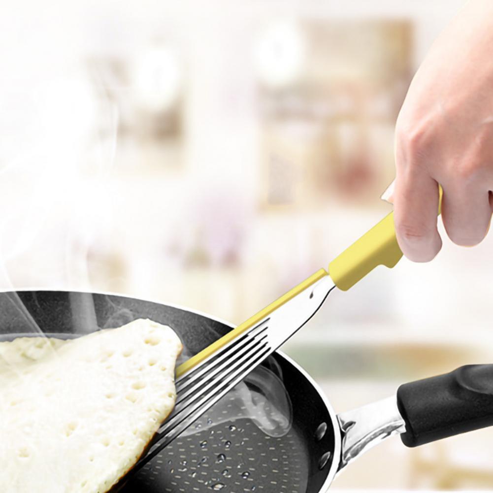 Professional Silicone Fish Spatula - Non-Stick Safe Turner