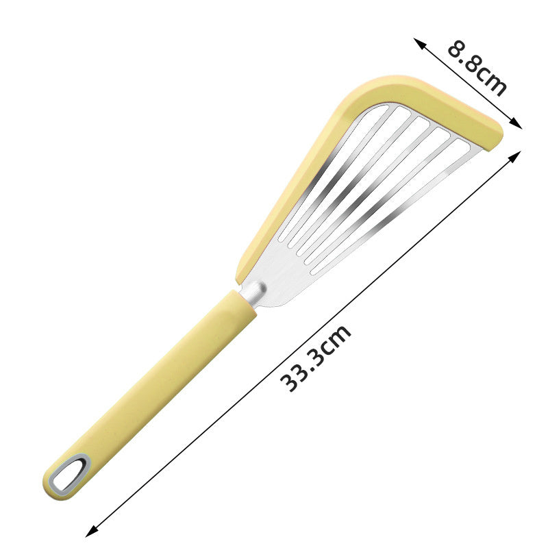 Professional Silicone Fish Spatula - Non-Stick Safe Turner