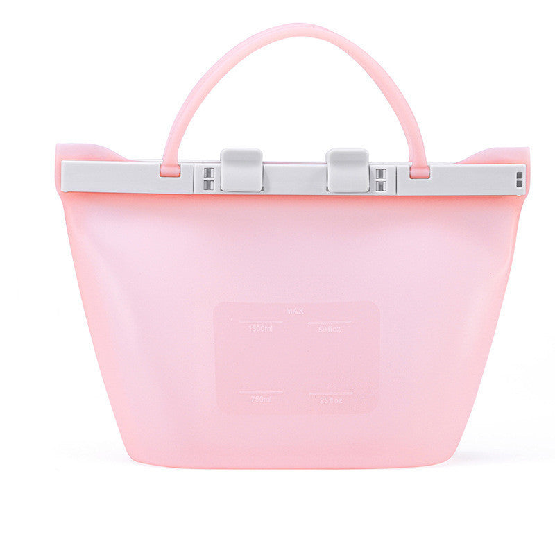 Reusable Silicone Food Storage Bags - Eco-Friendly Set
