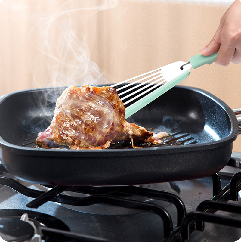 Professional Silicone Fish Spatula - Non-Stick Safe Turner