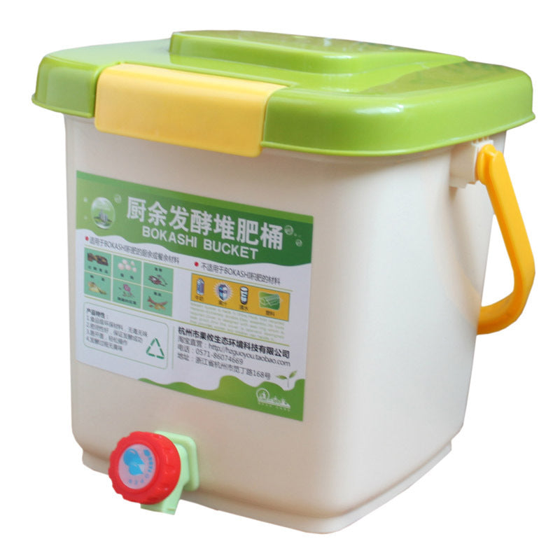 12L Bokashi Composting Bucket - Indoor Food Waste Fermenter