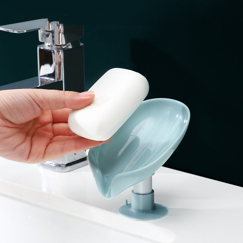 Vertical Draining Soap Dish - No-Drill Wall Mount