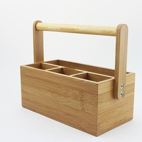 Bamboo Kitchen Drawer Organizer - Eco-Friendly Storage