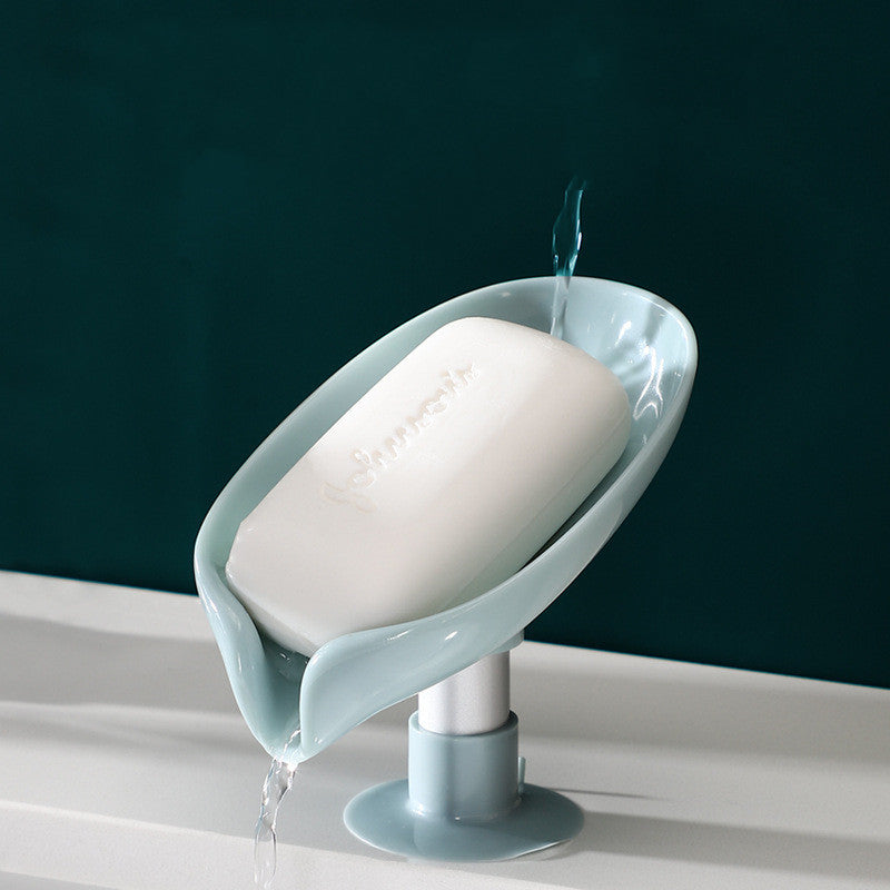 Vertical Draining Soap Dish - No-Drill Wall Mount