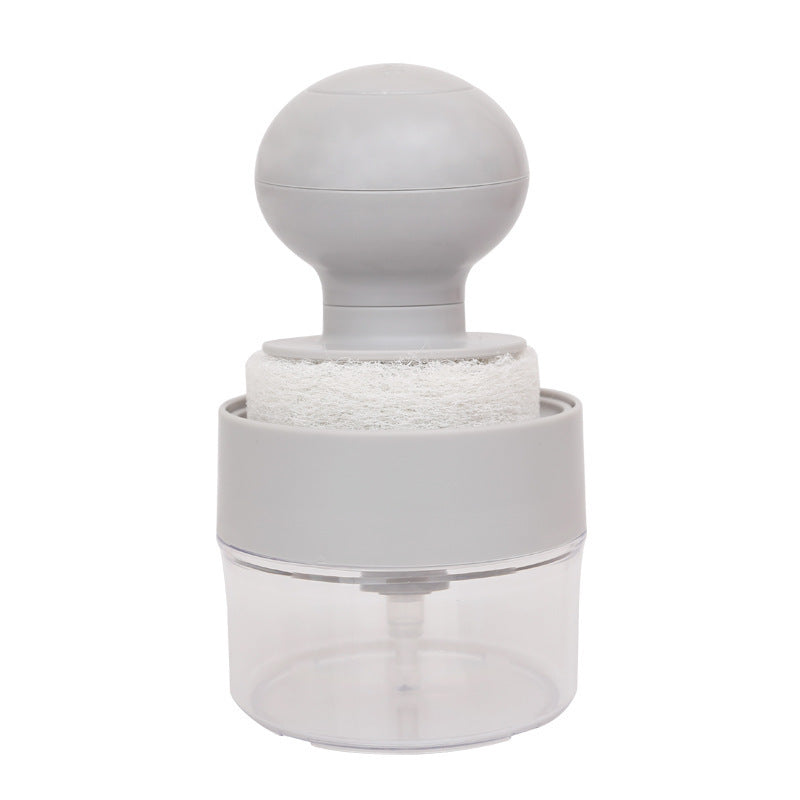 Soap Dispensing Dish Brush - Refillable Cleaning Tool