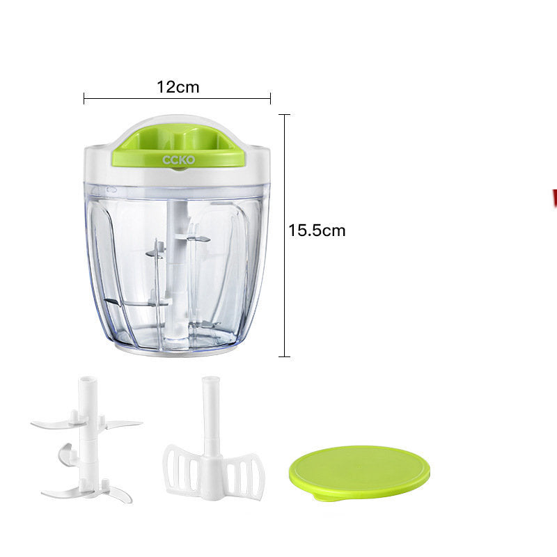 Heavy-Duty Manual Garlic Press & Crusher