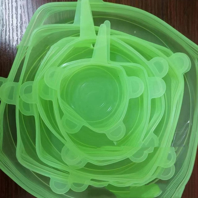 6-Piece Silicone Stretch Bowl Lids - Universal Food Covers