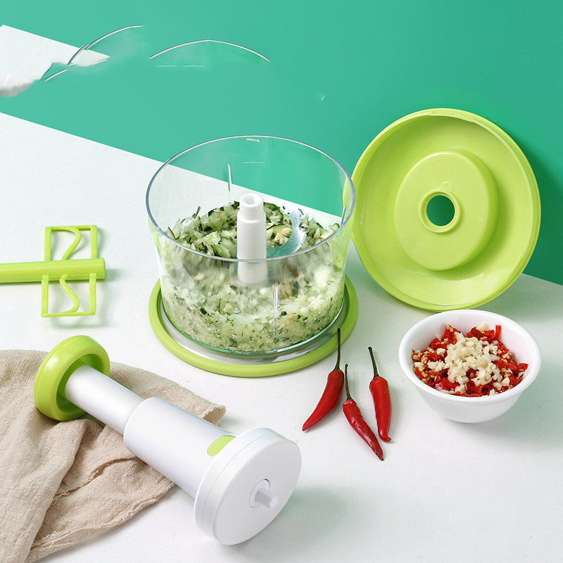 Heavy-Duty Manual Garlic Press & Crusher