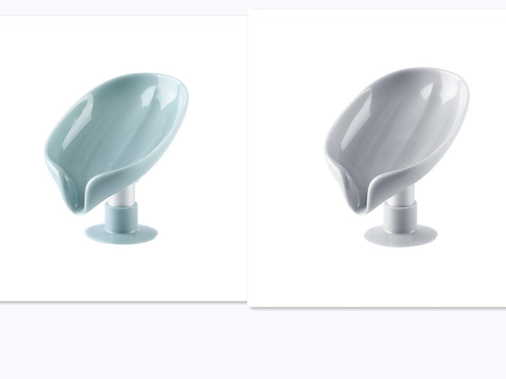Vertical Draining Soap Dish - No-Drill Wall Mount