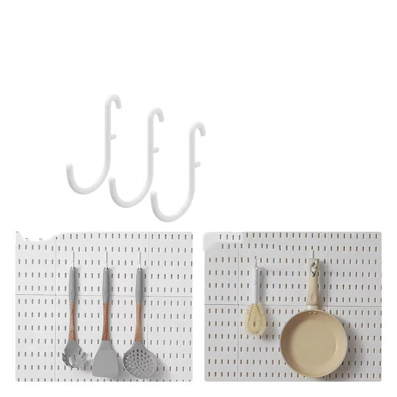 IKEA Compatible Pegboard Storage System - No-Drill Installation