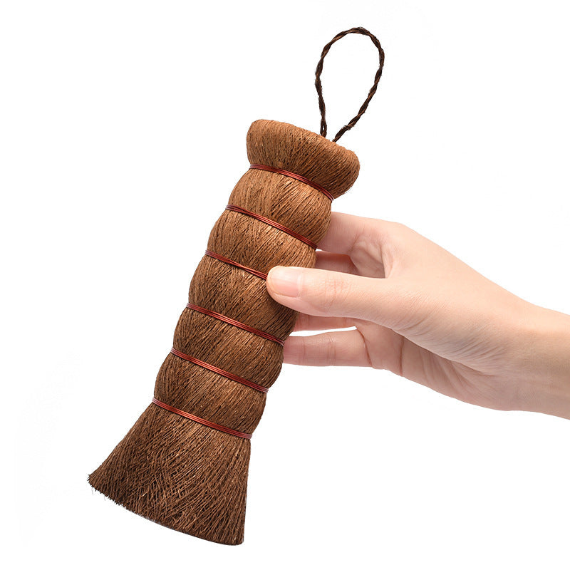 Natural Palm Fiber Dish Brush - Eco-Friendly Scrubber