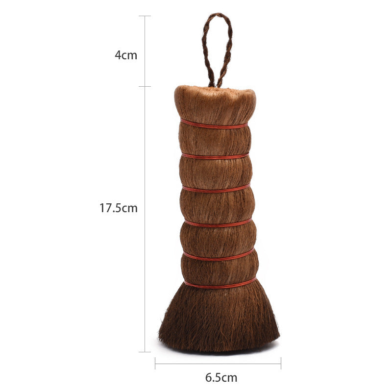 Natural Palm Fiber Dish Brush - Eco-Friendly Scrubber