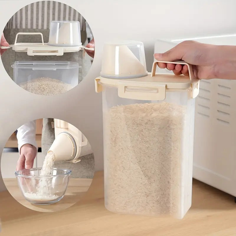 Airtight Food Storage Containers - 4-Piece Pantry Set