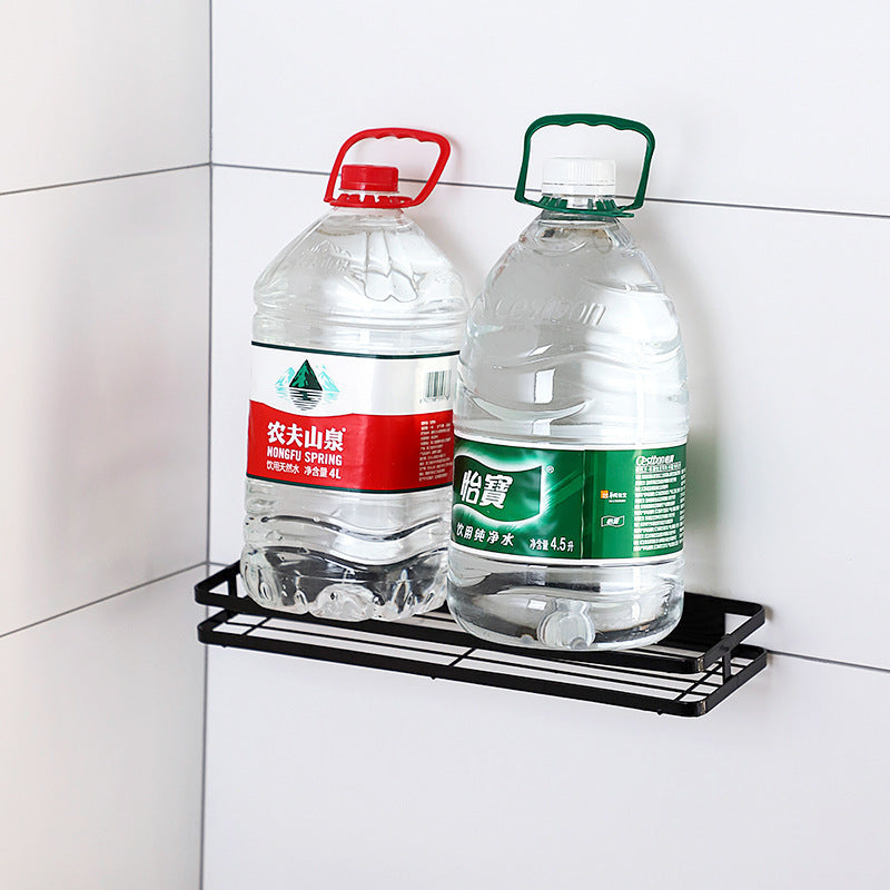 Kitchen Shelf Organizer Wall Mounted Spice Storage Racks Utensil Hange
