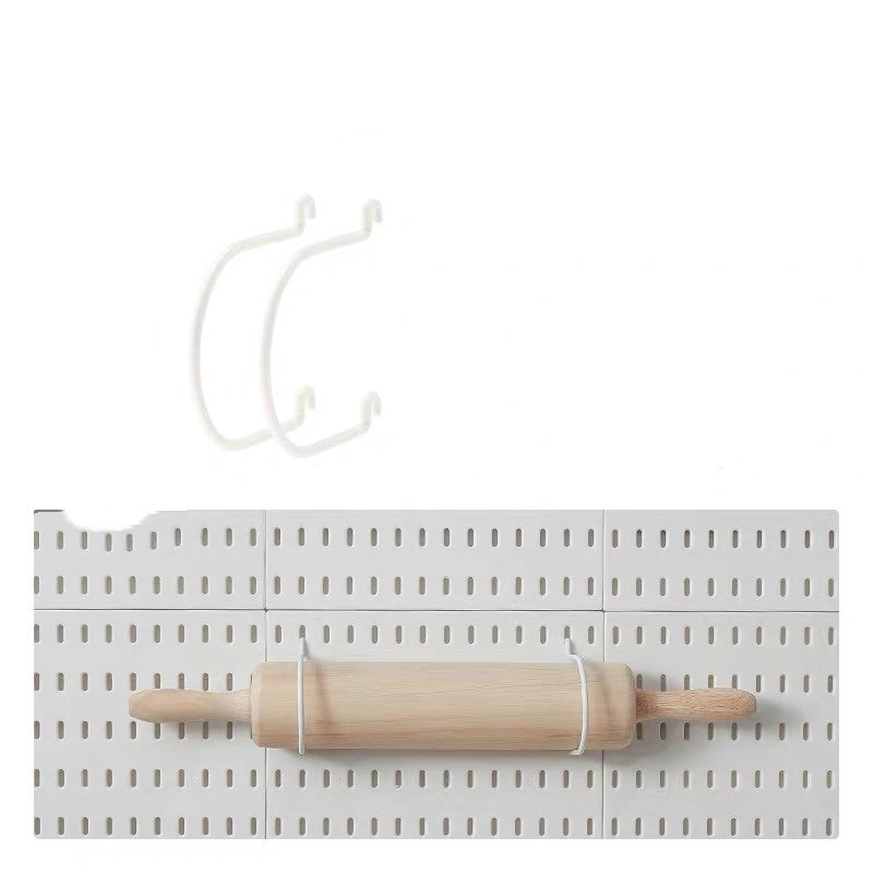 IKEA Compatible Pegboard Storage System - No-Drill Installation